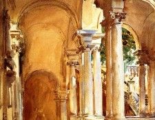 Sargent John Singer Genoa the University. ��������, ���� ������