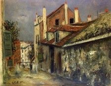 The House of Mimi Pinson in Montmartre 1915. , 