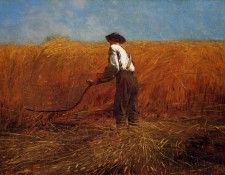 Homer Winslow The Veteran in a New Field aka buchet. , 