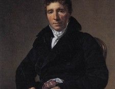 DAVID Jacques Louis Portrait of Emmanuel Joseph Siey. , -