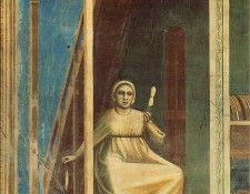 Giotto Scenes from the Life of Joachim. 03. Annunciation t(1. ������ �� �������