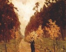 levitan autumn day, sokolniki park 1879. , 
