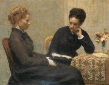 fantin latour henri la lecture. -, ---