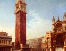 Pritchett Edward The Campanile  St Marks Square. , 