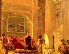 Constant Benjamin Jean Joseph The Throne Room In Byzantium. Постоянная, Бенджамин Жан Жозеф