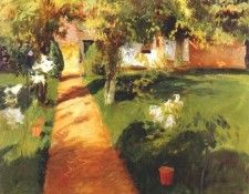 sargent millets garden 1886. ,