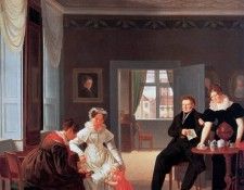 Baerentzen Emilius The Winther family Sun . Baerentzen, �������