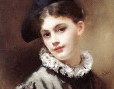 A Coquettish Smile. ,  