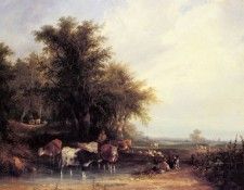 Shayer Sr William Near The New Forest. , 