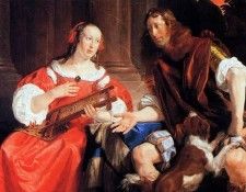 Braij de Jan A couple as Odysseus and Penelope Sun . Braij, � ������