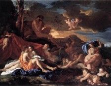 Poussin Acis and Galatea. ������, ������