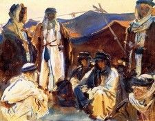 Sargent John Singer Bedouin Camp. ��������, ���� ������