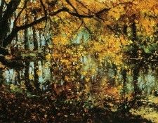 Vreedenburgh Cornelis Coesweerd In Laren In The Autumn Sun. Vreedenburgh, ��������