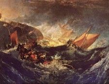 Turner Joseph Mallord William The Wreck of a Transport Ship. ,   
