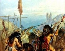 Tna 0035 Bison Dance of the Mandan-[ L ] Karl Bodmer, 1832 sqs. ������, ����