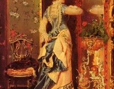 Catala Luis Alvarez Woman Before A Mirror. , Luis Alvarez
