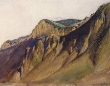 Ruskin John Head of Lake Geneva. ������, ����