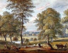 Sandby Paul Foresters In Windsor Great Park. , 