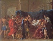 Poussin The Death of Germanicus. ������, ������