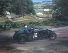 Cma 060 shelsley walsh hill climb frazer nash.  