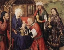 Altarpiece of the Virgin WGA. Daret, ���