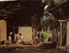 Corot Entrance to a Chalet in the Bernese Oberland. ����, ���-������-������