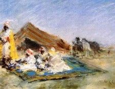 Chase William Merritt Arab Encampment. ,  