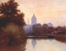 gruelle the canal (early morning effect) 1894. Gruelle