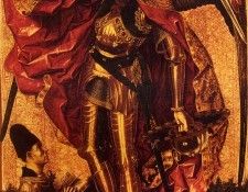 Bermejo Bartolomeo de Cardenas St Michael And The Dragon. ,   