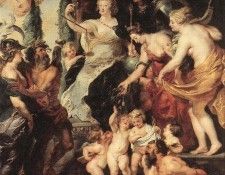 Rubens The Happiness of the Regency 1623-25 Louvre. ������, ����� �����