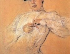 serov maria botkina 1905. �����, ��������