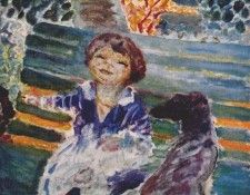 bonnard little girl with dog 1929 32. ���� ������