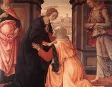 GHIRLANDAIO Domenico Visitation 1491. , 