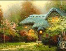 pa ThomasKinkade 01 HeathersHutch.  