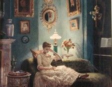 An Evening at Home 1888. ,  