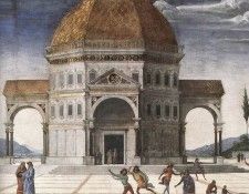 Perugino Pietro Christ Handing the Keys to St. Peter 1481 2 detail1. ���������, ������