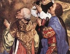 Pierre Bladelin Triptych right panel WGA. ������, ����� ��� ���