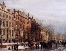 Springer Cornelis The Herengracht aan de Amstel 2 Sun. Springer, ��������