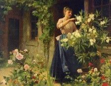 Gilbert Victor Gabriel Gardening. ,  