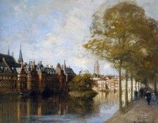 Klinkenberg Johannes View on the Lange Vijverberg Sun. ,   
