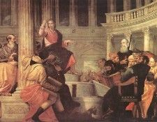 Veronese Jesus among the Doctors in the Temple. , 