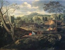 Poussin Ideal Landscape. , 