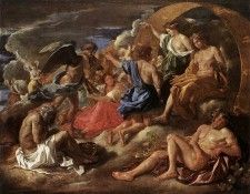 Poussin Helios and Phaeton with Saturn and the Four Seasons. ������, ������
