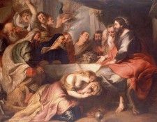 Christ in the House of Simon, Rubens - 1600x1200 - ID 7510. ,  