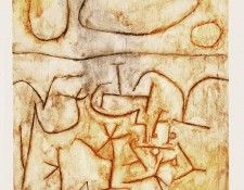 Klee Historic soil, 1939, Watercolor on paper, Barnes founda. , 