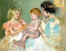 Cassatt Mary Sara and Her Mother with the Baby. ������ ����