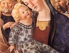 FRANCESCO DI GIORGIO MARTINI Madonna With Child And Two Saints. �������� �� ��������� �������