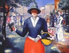 malevich flower girl c1929-30. , 