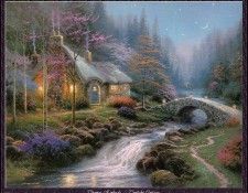 Thomas Kinkade - Twilight Cottage (Abraxsis). ������� �����