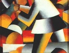 malevich the woodcutter 1912. , 